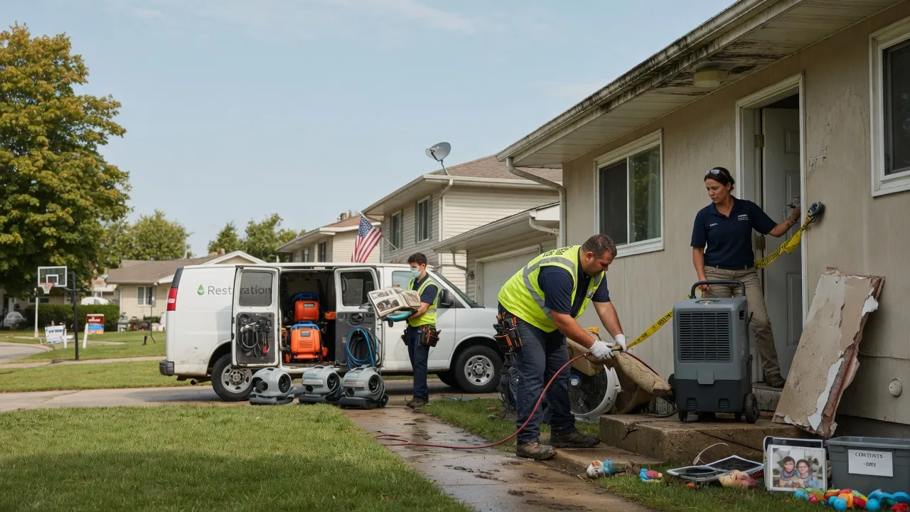 Water Damage Restoration in Sweet Valley, PA near me